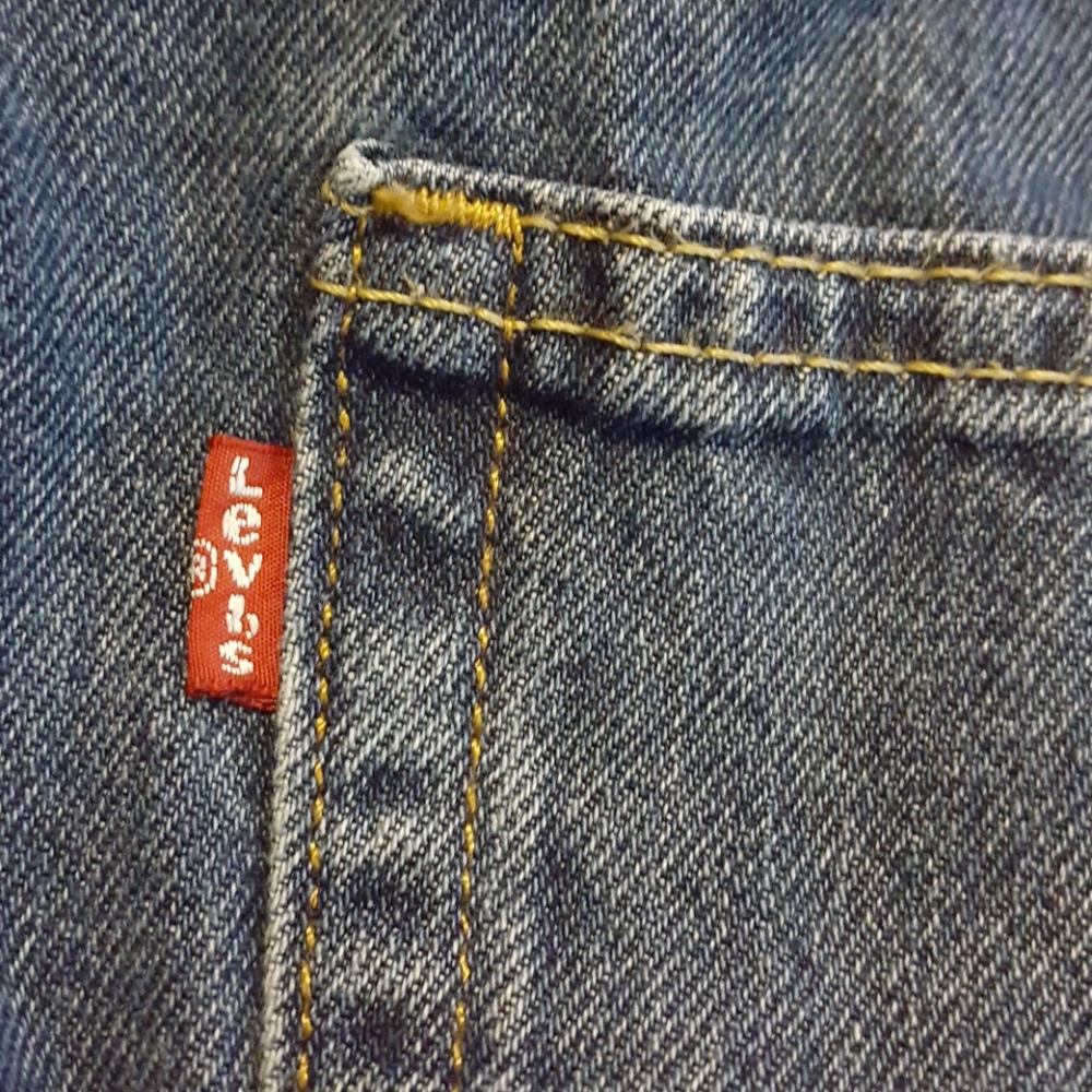 Levi Strauss straight leg med wash 550 jeans 42 X 30 Excellent used condition … - Picture 4 of 6
